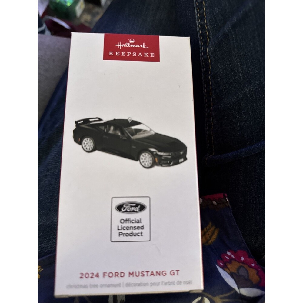 2024 HALLMARK KEEPSAKE ORNAMENT  2024 FORD MUSTANG GT QXI7024 BNIB